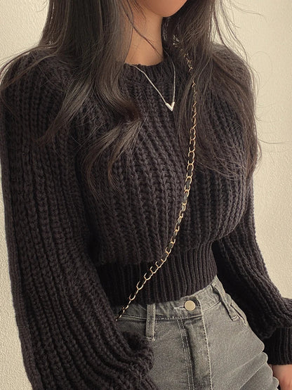 Alora Lantern Trui — Vintage-Stijl Dames Loszittend Shirt