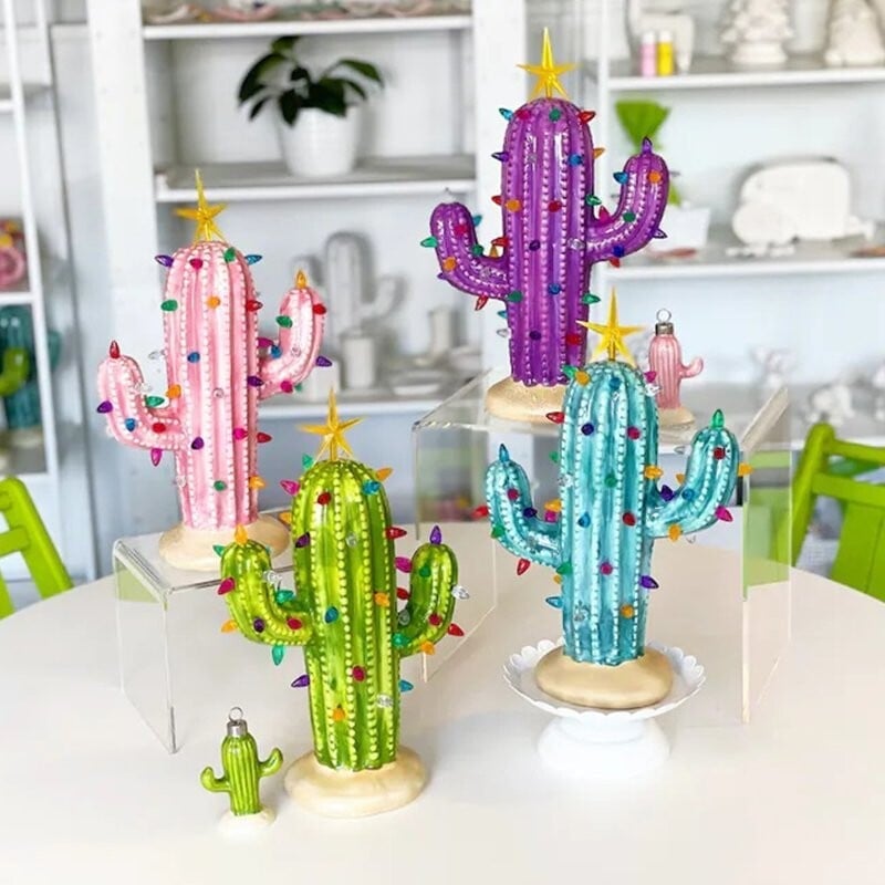 Handgemaakte cactus