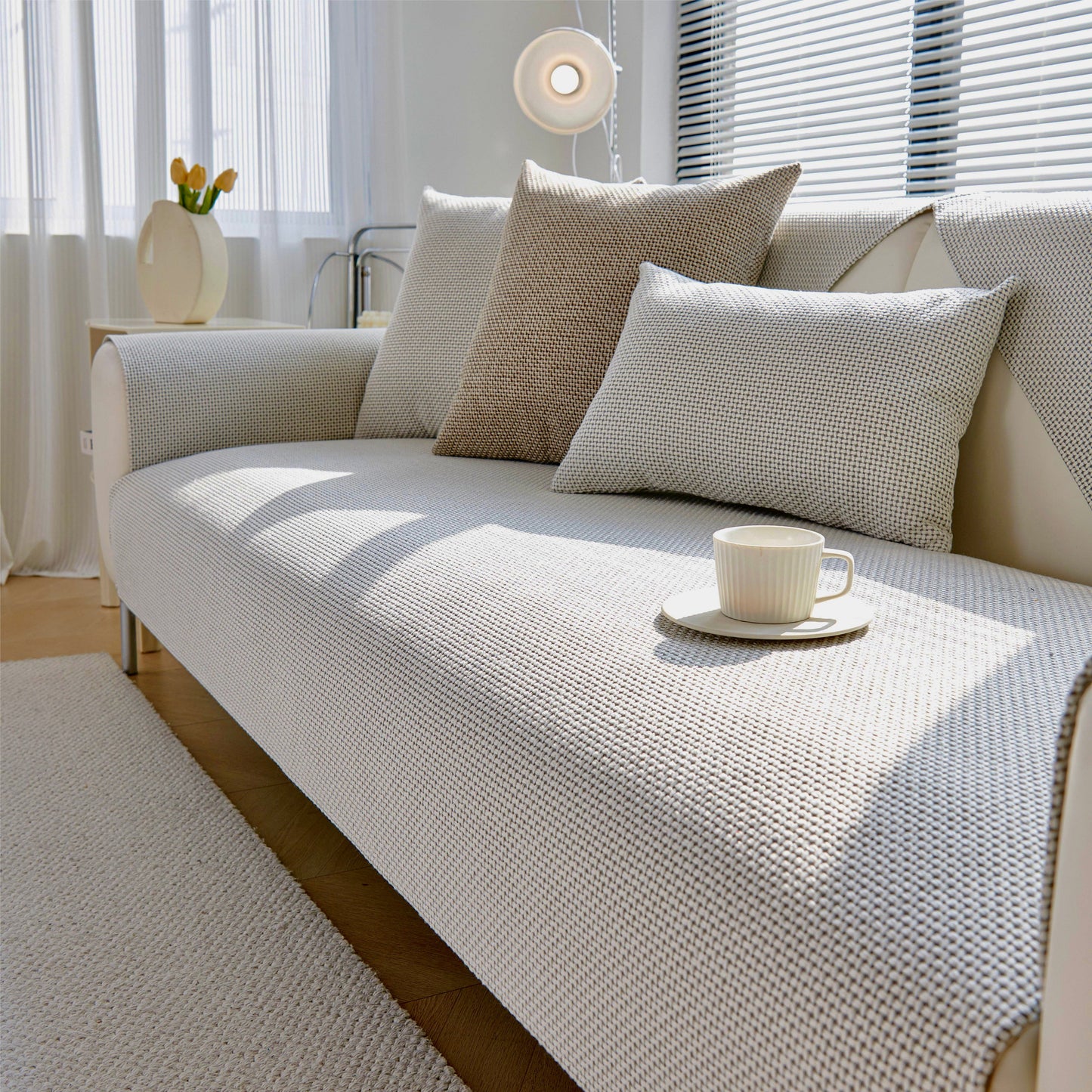 GLIZM Sofa Cover™ — Wrinkle-Free Comfort That Clings So You Can Relax in Style