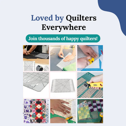 QuiltPro™ — Klipp perfekte quiltebiter på halve tiden