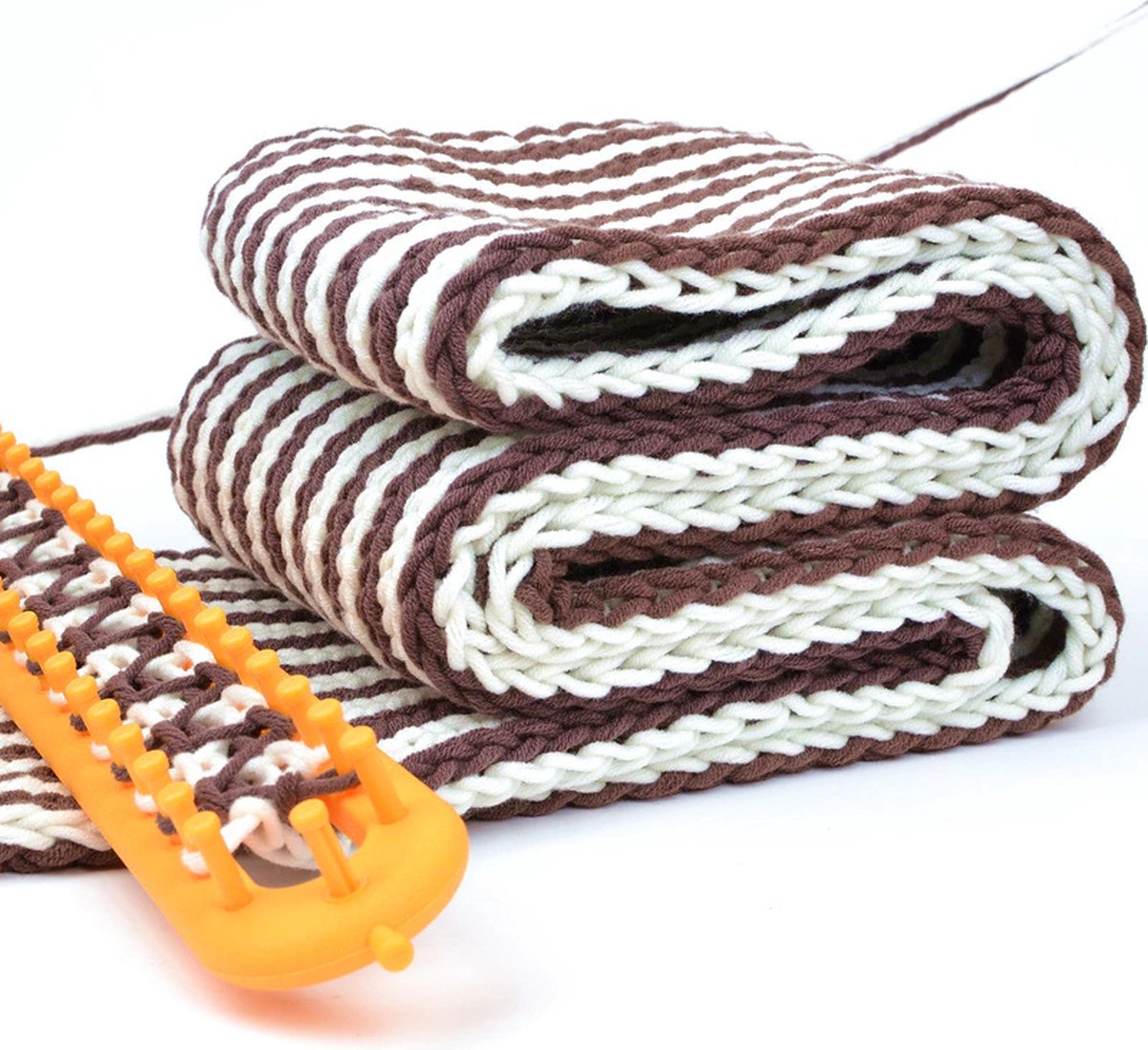 WrapAura™ — Turn Yarn Into Stunning Knits Instantly Without Needles or Hassle