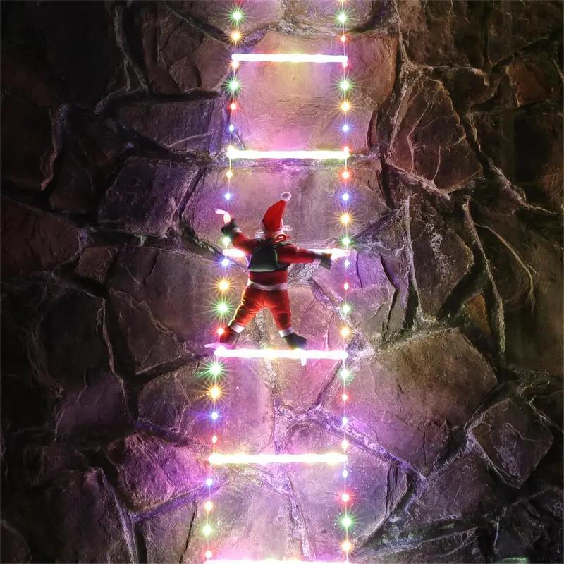 Vespera Santa Climber — Animasjonslys til trapp med fjernkontroll