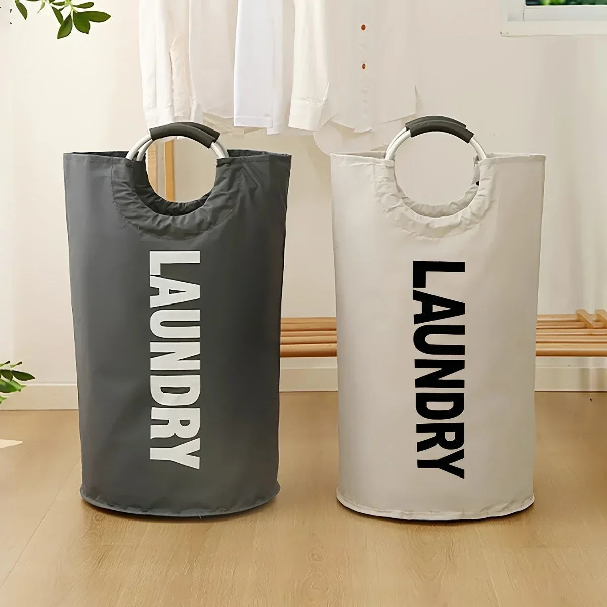 Taryn — Foldable Oxford Fabric Laundry Basket with Large Capacity