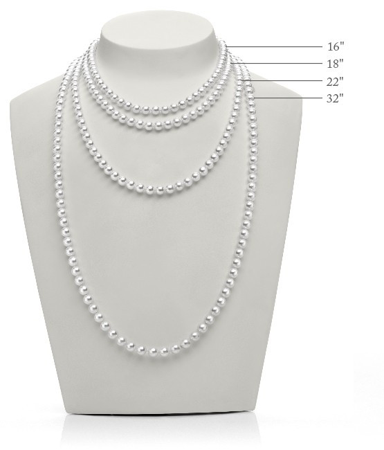 LuxeVera™ Pearl Necklace — Command Every Room with Timeless, Hypnotic Shine