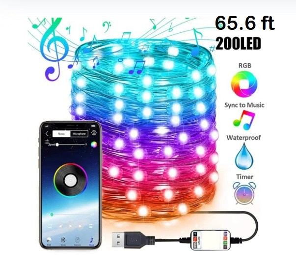 LED Christmas Tree Smart Lights 7$ TODAY ONLY