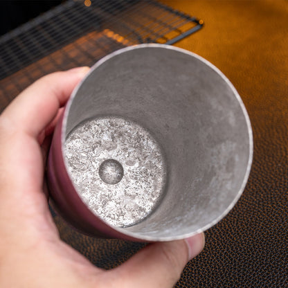 Ardentis — Titanium Double-Wall Insulated Cup with Spill-Resistant Lid