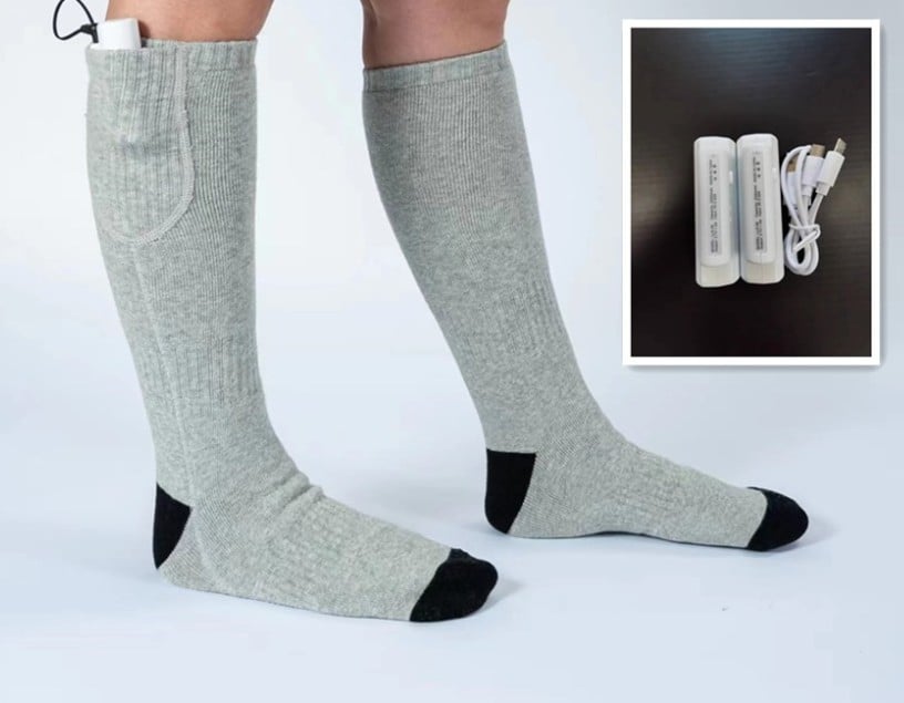 RechargeHeat Socks™ — Blaze Through Winter with All-Day Toasty Feet
