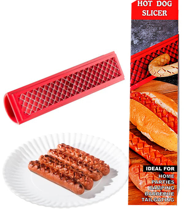 Hot Dog Slicer™ — Sytytä suun kostuttava maku ja tee vaikutus jokaisessa grillijuhlassa
