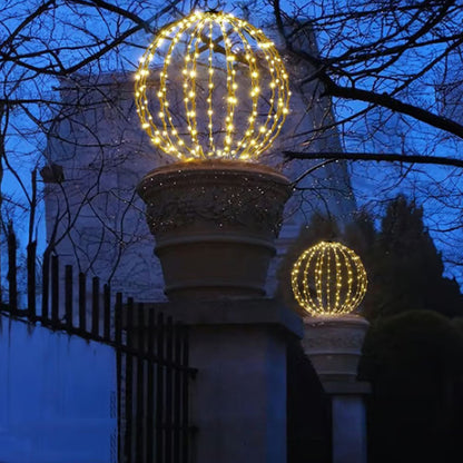 GloboLux LED fénygömbök — vízálló dekoratív kültéri világítás
