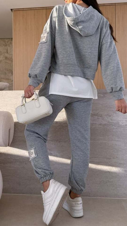 Hooded Casual Sweatshirt Suit 35$ TODAY ONLY