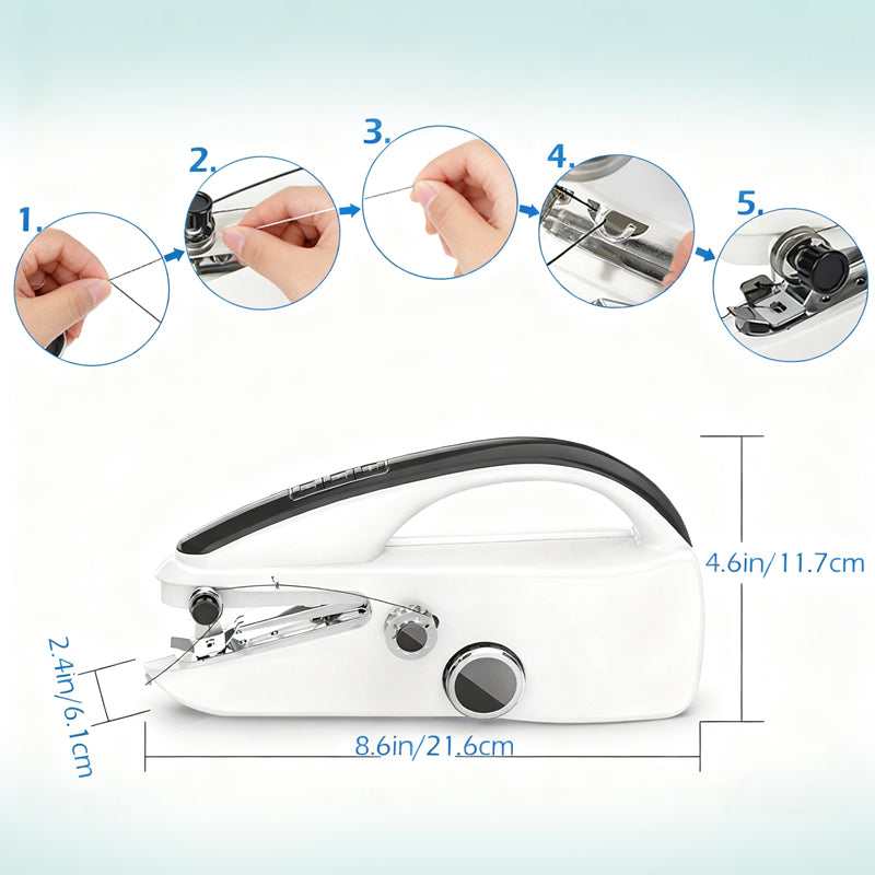 Sila Compact — Mini Portable Electric Sewing Machine with USB Power