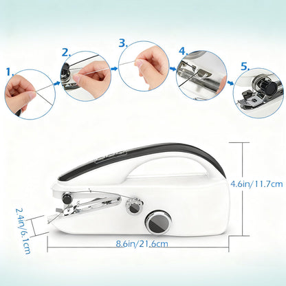 Sila Compact — Mini Portable Electric Sewing Machine with USB Power