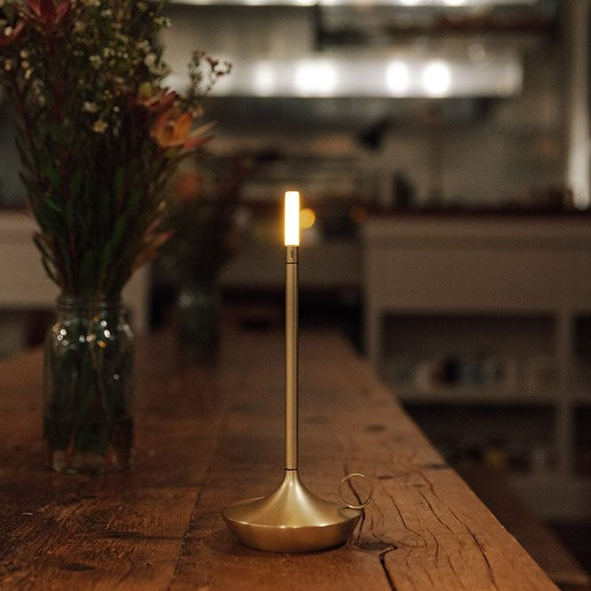 Lumiri Candlestick Lamp — Scandinavian Touch Lamp with Adjustable Brightness