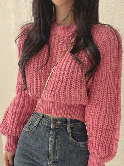 Alora Lantern Trui — Vintage-Stijl Dames Loszittend Shirt