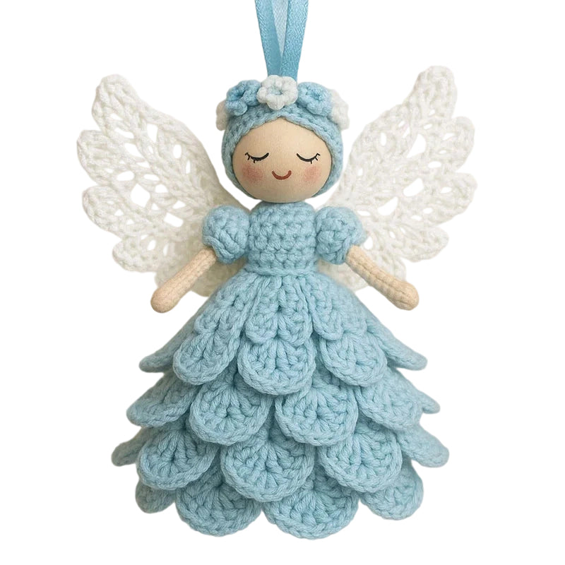 Crochet Angel Ornaments Kit™ — Create Heartwarming Holiday Magic with Effortless Beauty