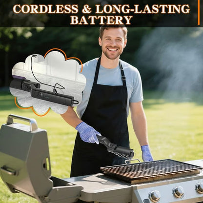 BlazeScrub™ — Crush Grill Grime Instantly and Enjoy Effortless Cleanup Every Time