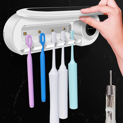 Toothbrush UV Sanitizer and Holder 20$ TODAY ONLY