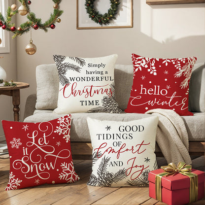 HolidayGlow Pillow Covers™ — Wrap Your Home in Cozy, Festive Magic That Lasts Season After Season