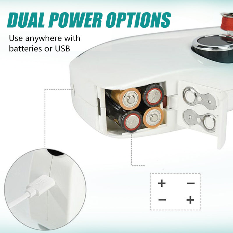 Sila Compact — Mini Portable Electric Sewing Machine with USB Power
