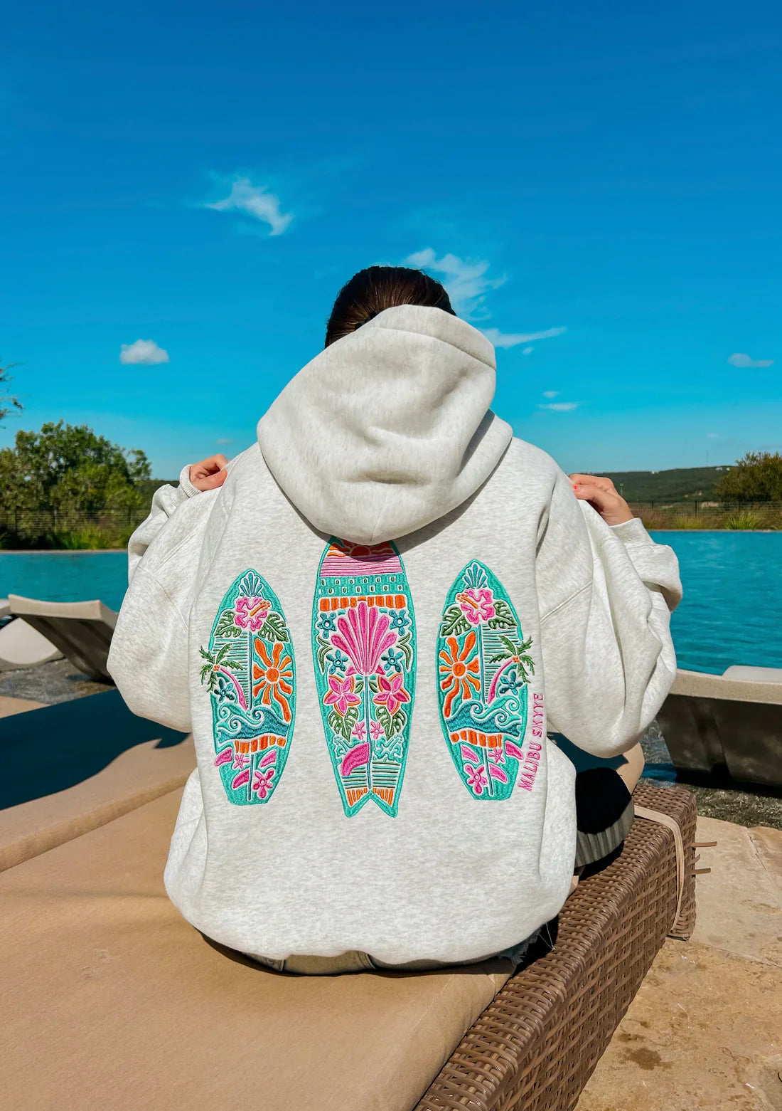 Sunset Surf Hoodie 25$ TODAY ONLY