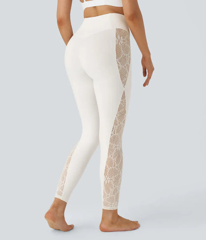 High Waisted Crossover Contrast Lace 22$ TODAY ONLY