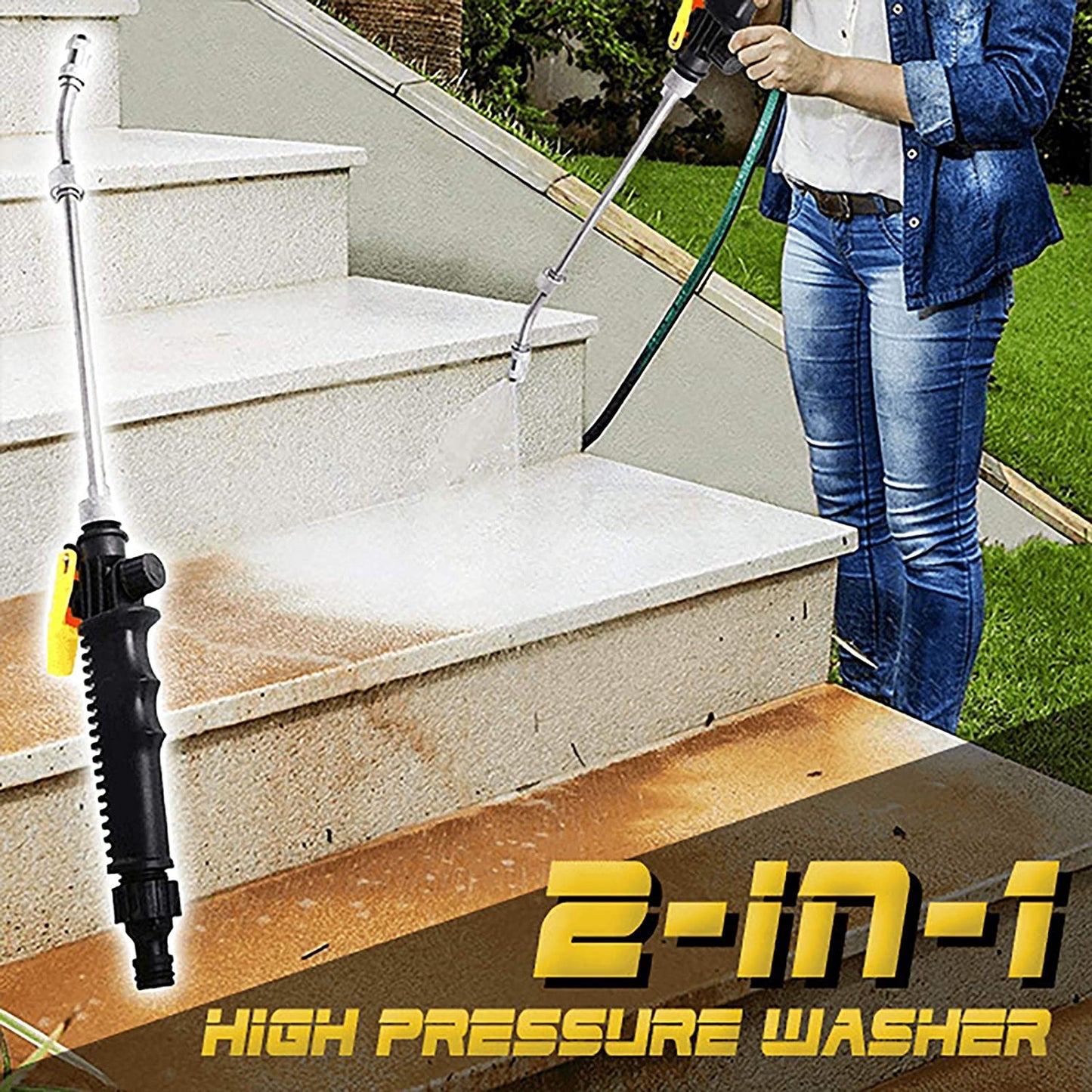 2-in-1 High-Pressure Cleaner