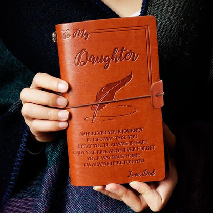 Vintage Engraved Journals (Pages Included) The Best Thanksgiving/Christmas Gift to Beloved