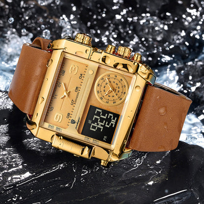 TyphoChron™ Dual Display — Beherrsche jeden Moment mit unerschütterlicher Präzision und Power