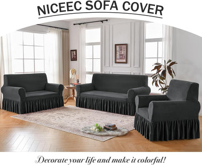 VelveteenLux™ — Wrap Your Sofa in Irresistible Plush Luxury for Ultimate Cozy Escape