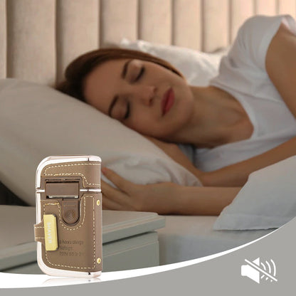 Velaro — Portable 2-in-1 Electric Shaver with Built-In Mirror