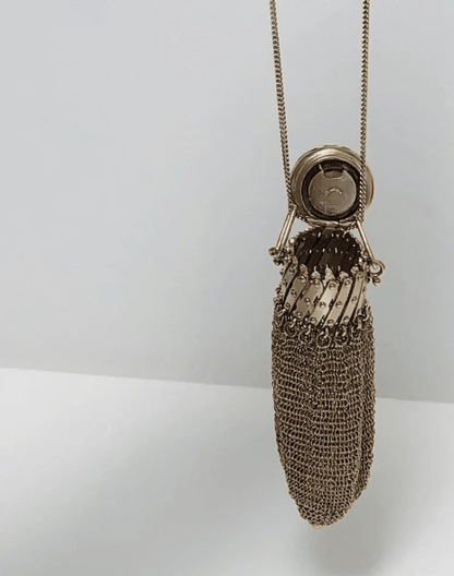 Norla — Handmade Chain Mail Coin Purse with Vintage 1920s Style