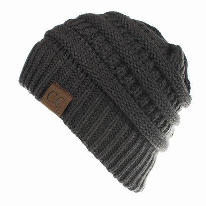 Cable Knit Ponytail Beanie™ — Freeze-Proof Warmth That Keeps Your Hair Flawless All Day