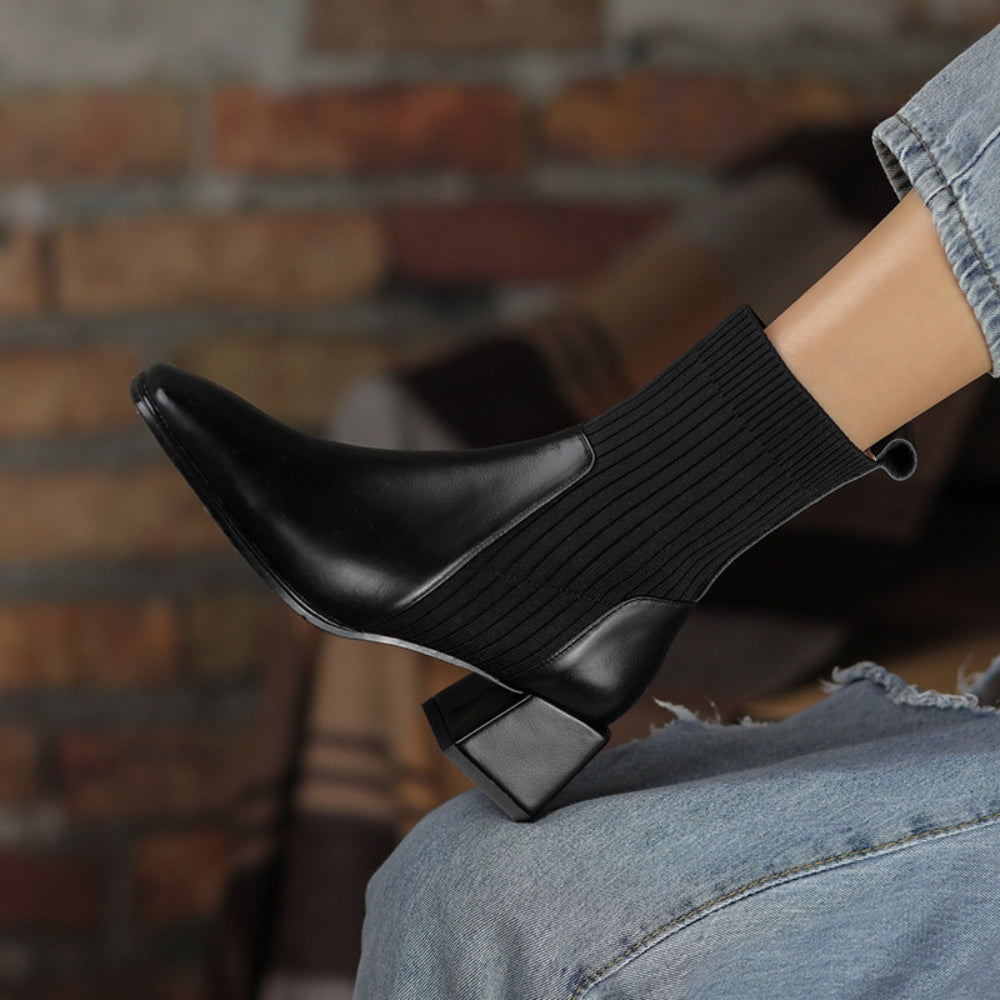 Bottines Chaussettes Charli