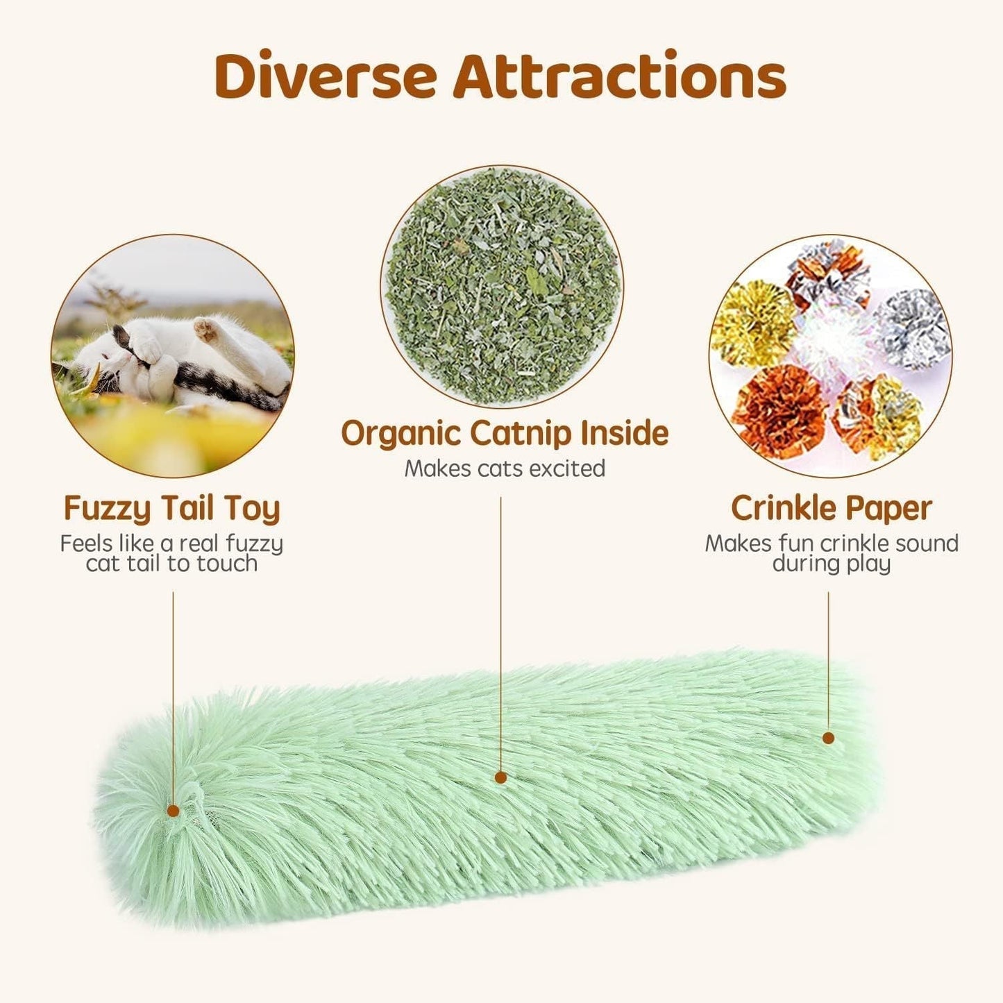 Catnip Crinkle Chase™ — Transform Bored Cats into Playtime Fanatics Instantly