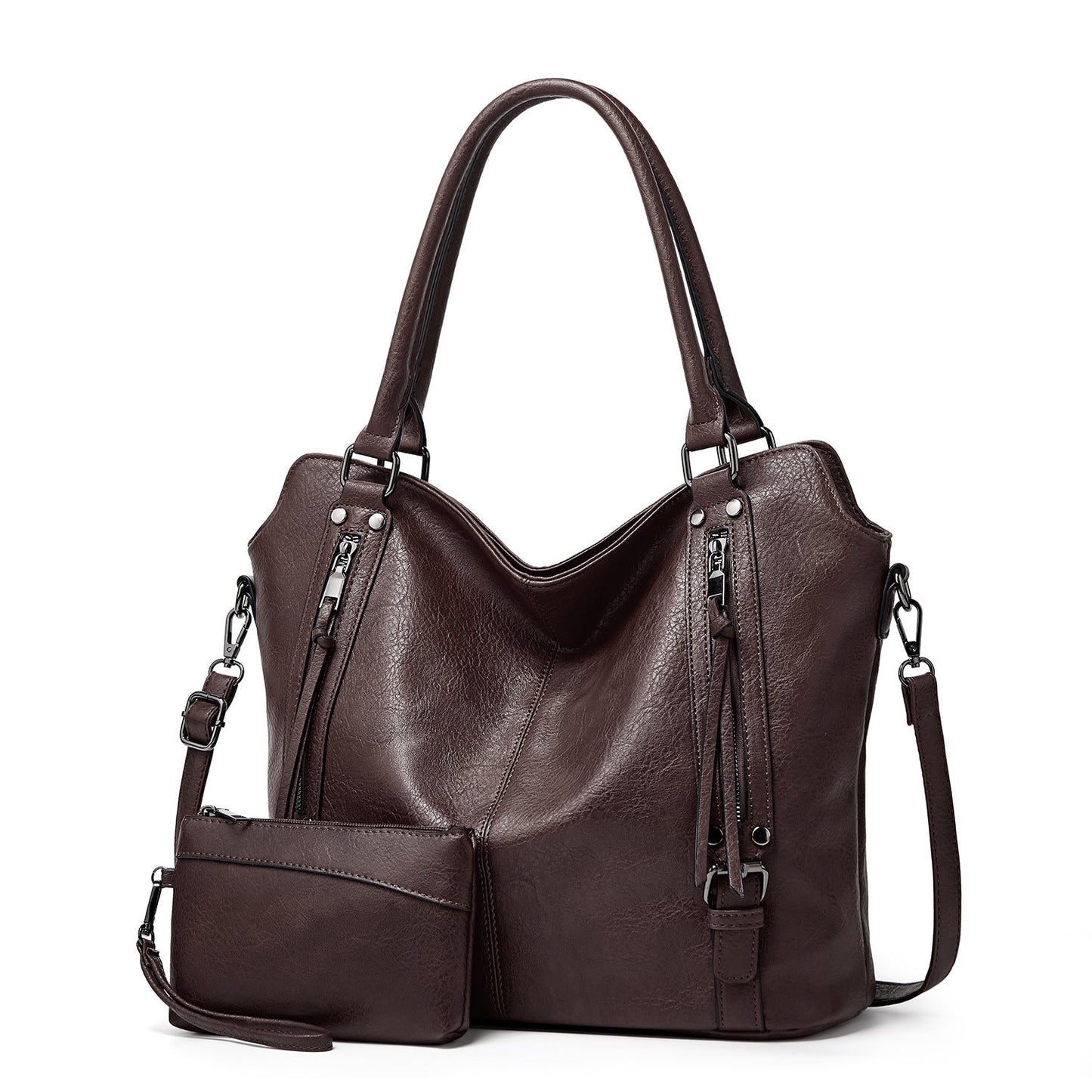 Textured PU Leather Tote™ — Chame Atenção com Estilo Sem Esforço e Confiança Inabalável