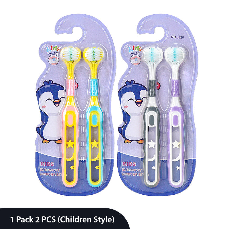 Liora — Three-Sided Soft Bristle Toothbrush for Faster Cleaning