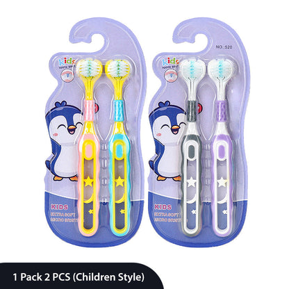 Liora — Three-Sided Soft Bristle Toothbrush for Faster Cleaning