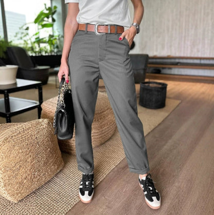 Pantalon Blazer Taille Haute UltraSculpt™ — Imprégnez Chaque Pièce d’une Confiance Qui Dure Toute la Journée