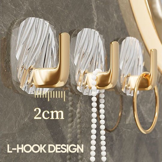 CrystalClear Haken™ — Beheers Je Ruimte met Onwankelbare Stijl en Directe Orde