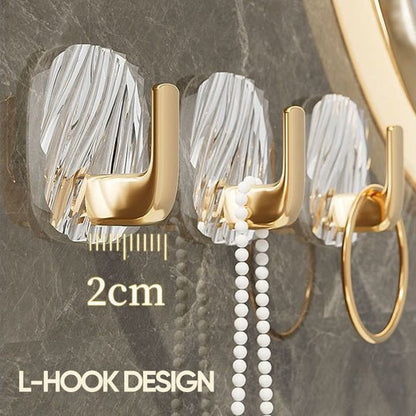 CrystalClear Haken™ — Beheers Je Ruimte met Onwankelbare Stijl en Directe Orde