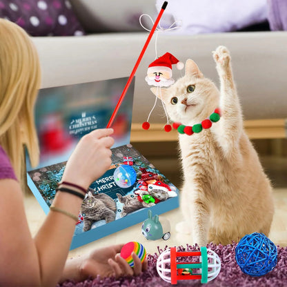 Zephyr Kitten Advent Calendar — Cat Toy Set for Holiday Play