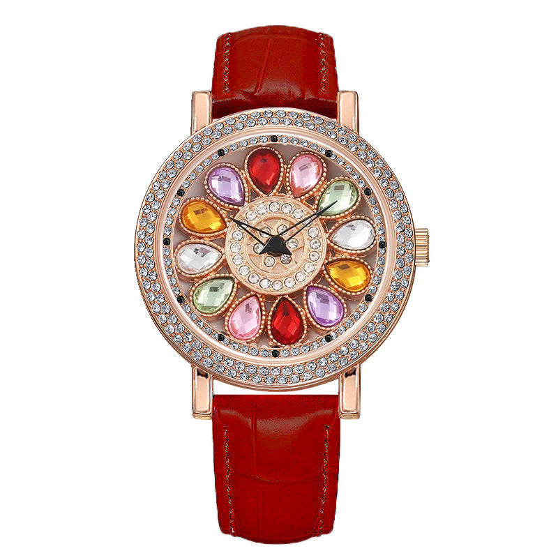 CrystalHalo Watch™ — 眩しい止められない華やかさであらゆる場所を支配する時計