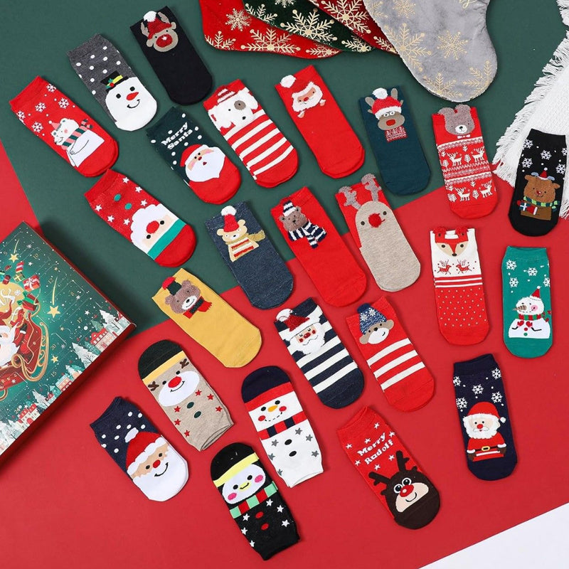Calze Holiday Magic™ — Accendi Calore e Gioia a Ogni Passo