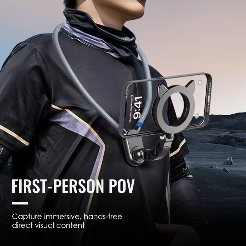 NeckMaster™ Magnetic Mount — Capture Every Moment Hands-Free with Rock-Solid Comfort and Clarity