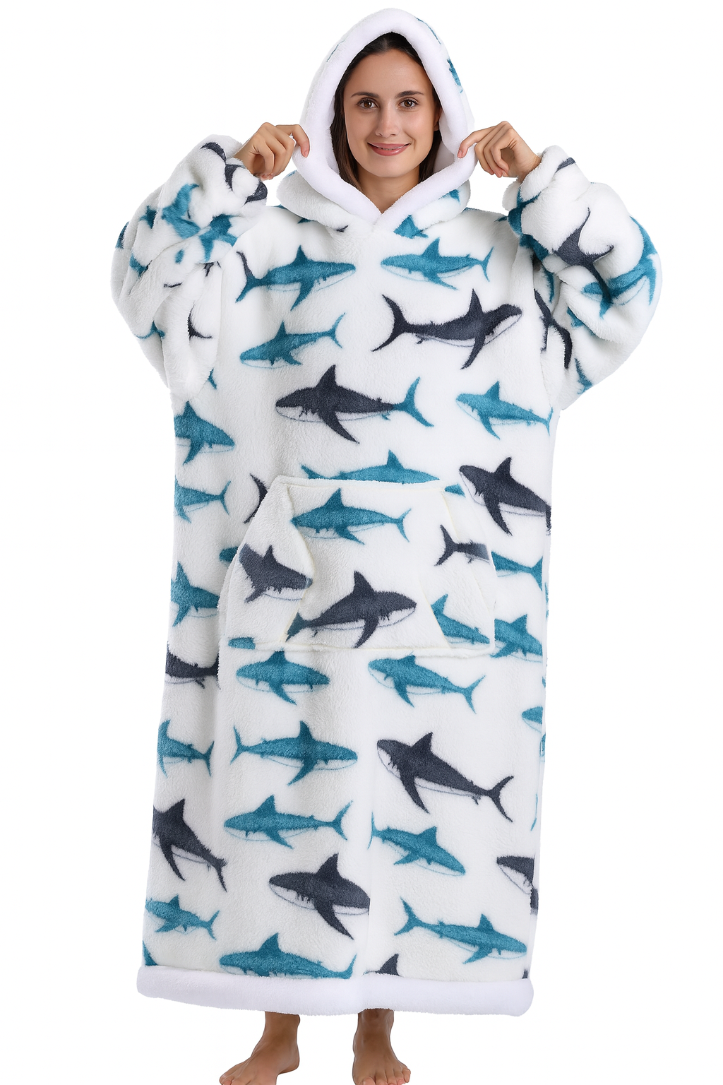 Ultra Cozy Wearable Blanket Hoodie™ — Skummel komfort og Halloween-moro