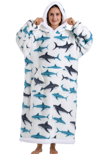 Ultra Cozy Wearable Blanket Hoodie™ — Skummel komfort og Halloween-moro