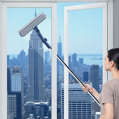 High-Rise Window Wand™ — Safely Reveal Crystal-Clear Views Without the Struggle