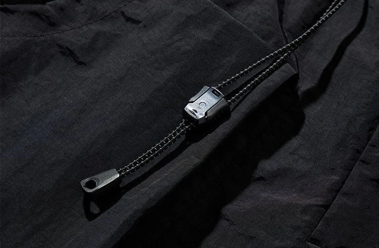 Asheron — Lightweight Nylon Cargo Shorts with Adjustable Fit