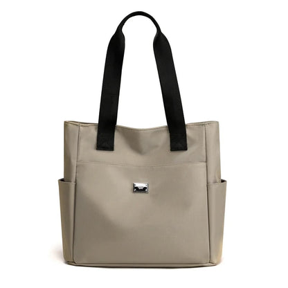 🔥Bolsa de Ombro de Nylon com Múltiplos Bolsos, Grande Capacidade e Repelente à Água