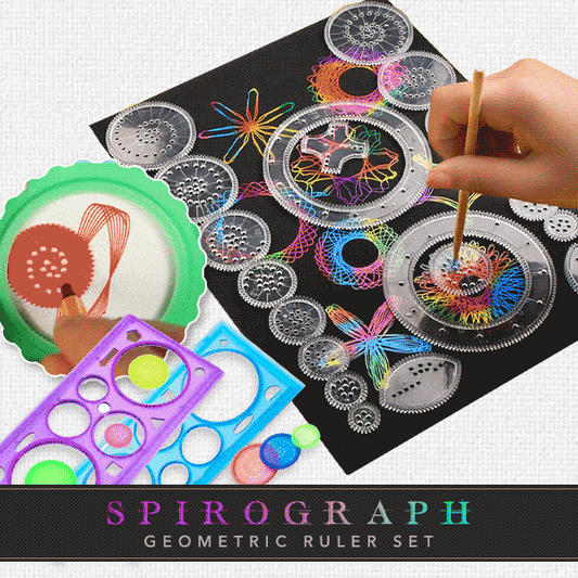 Nexara Spirograph Geometrisches Lineal-Set
